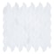 Andova Tiles Channing 1 x 25 Marble Honeycomb Mosaic Wall  Floor Tile SAM-ANDCHA137 - alternate 6